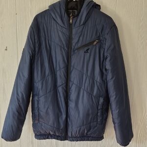 Kangol Kids Navy Puffer Jacket